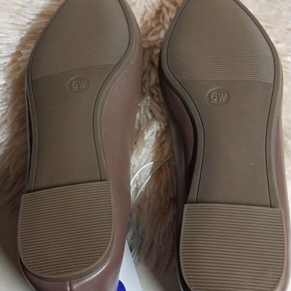 NWT A New Day Women's Corinna Ballet Flats Rosewood Size 6W - Picture 8 of 10
